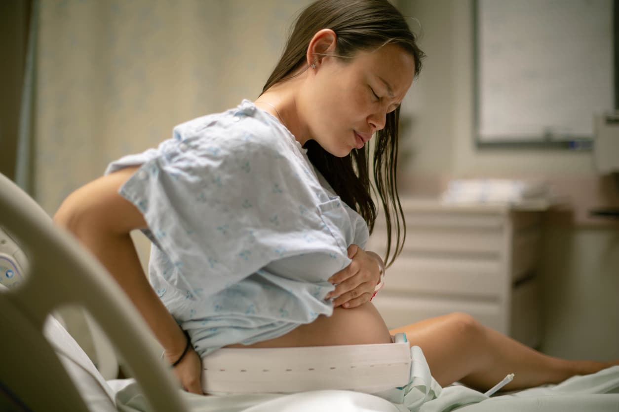 Effects of maternal posture on fetal malposition