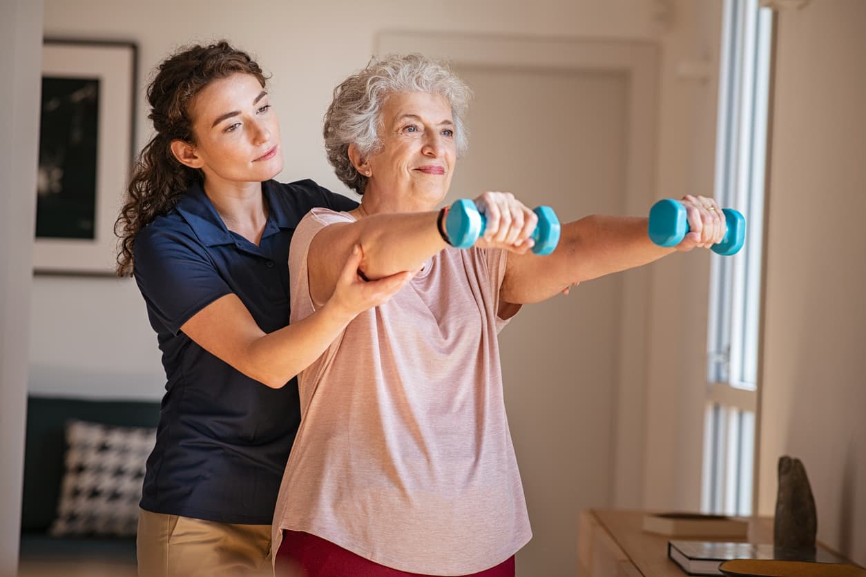 Stroke rehabilitation for women