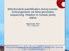 Nabil ARRACH · ESHRE 2016 : Les mitochondries et la ploïdie