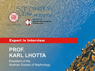 Karl Lhotta · Expert in Interview:the 53rd ERA-EDTA Congress 2016 in Vienna