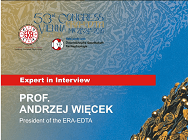 Andrzej Wiecek · Expert in Interview: the aims of the ERA-EDTA and the advantages of a membership in the ERA-EDTA