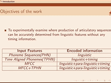 ICASSP 2020 - Phoneme Sequences vs Acoustic Features for Estimating Articulatory Movements