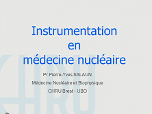 Pr PY Salaün · Instrumentation : TEP et TEMP - Applications cliniques 1