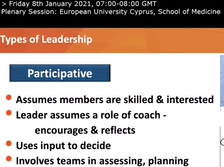 Plenary EUC (Prof. Elizabeth Johnson) | Friday 8th January 2021 | 07:00 GMT