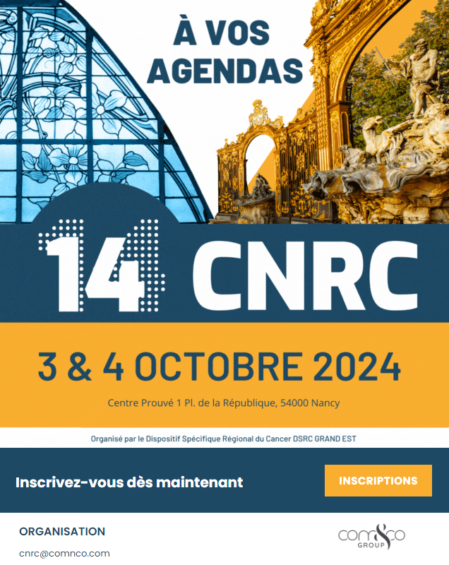 14e Congrès National des réseaux en Cancérologie - CNRC 2024