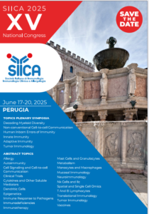 15ᵉ Congrès de la Società Italiana di Immunologia, Immunologia Clinica e Allergologia – SIICA 2025