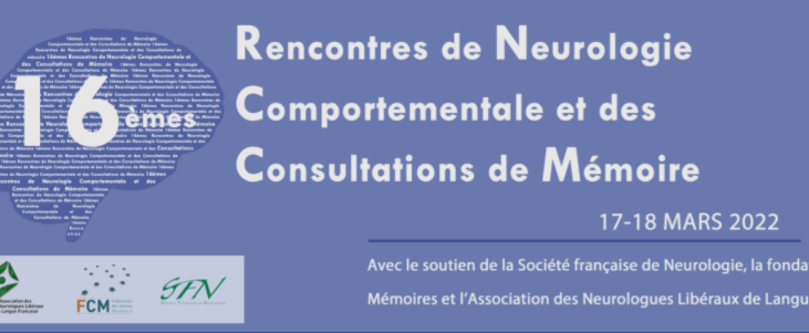 16èmes Rencontres de Neurologie Comportementale  2022