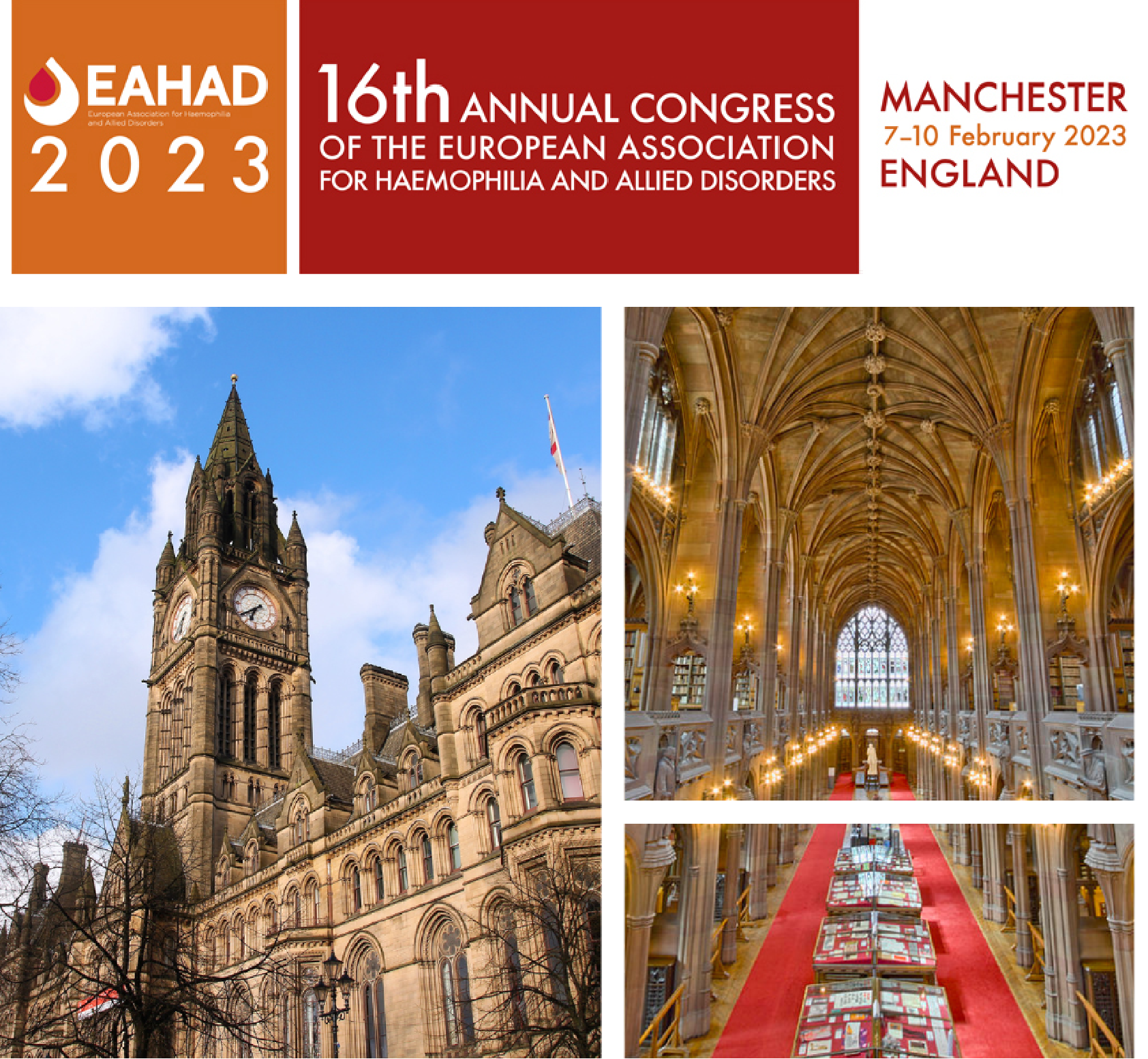 16th Annual Congress of the European Association for Haemophilia and Allied Disorders - EAHAD 2023