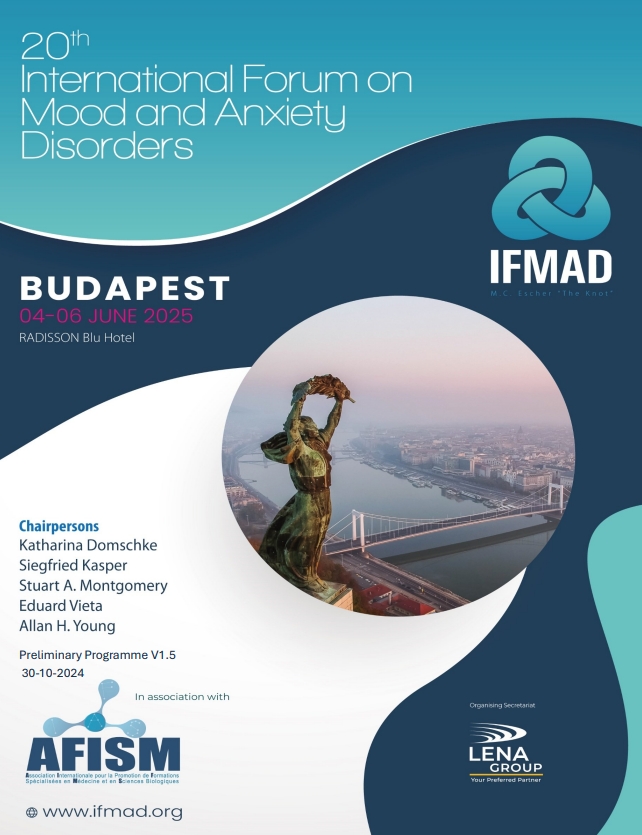 20th International Forum on Mood and Anxiety Disorders - IFMAD / AFISM 2025