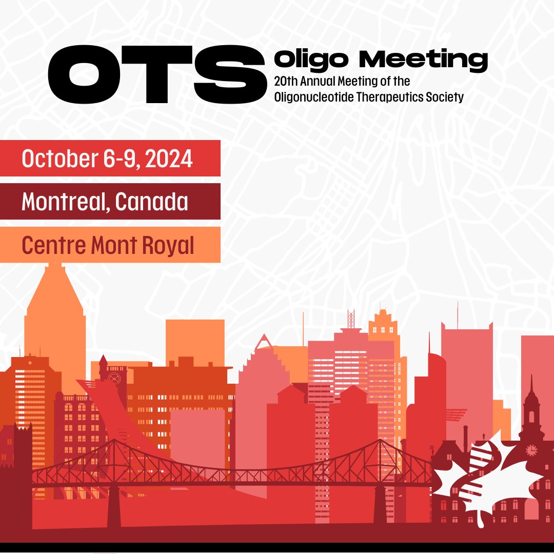 20th Annual Meeting of the Oligonucleotide Therapeutics Society - OTS 2024