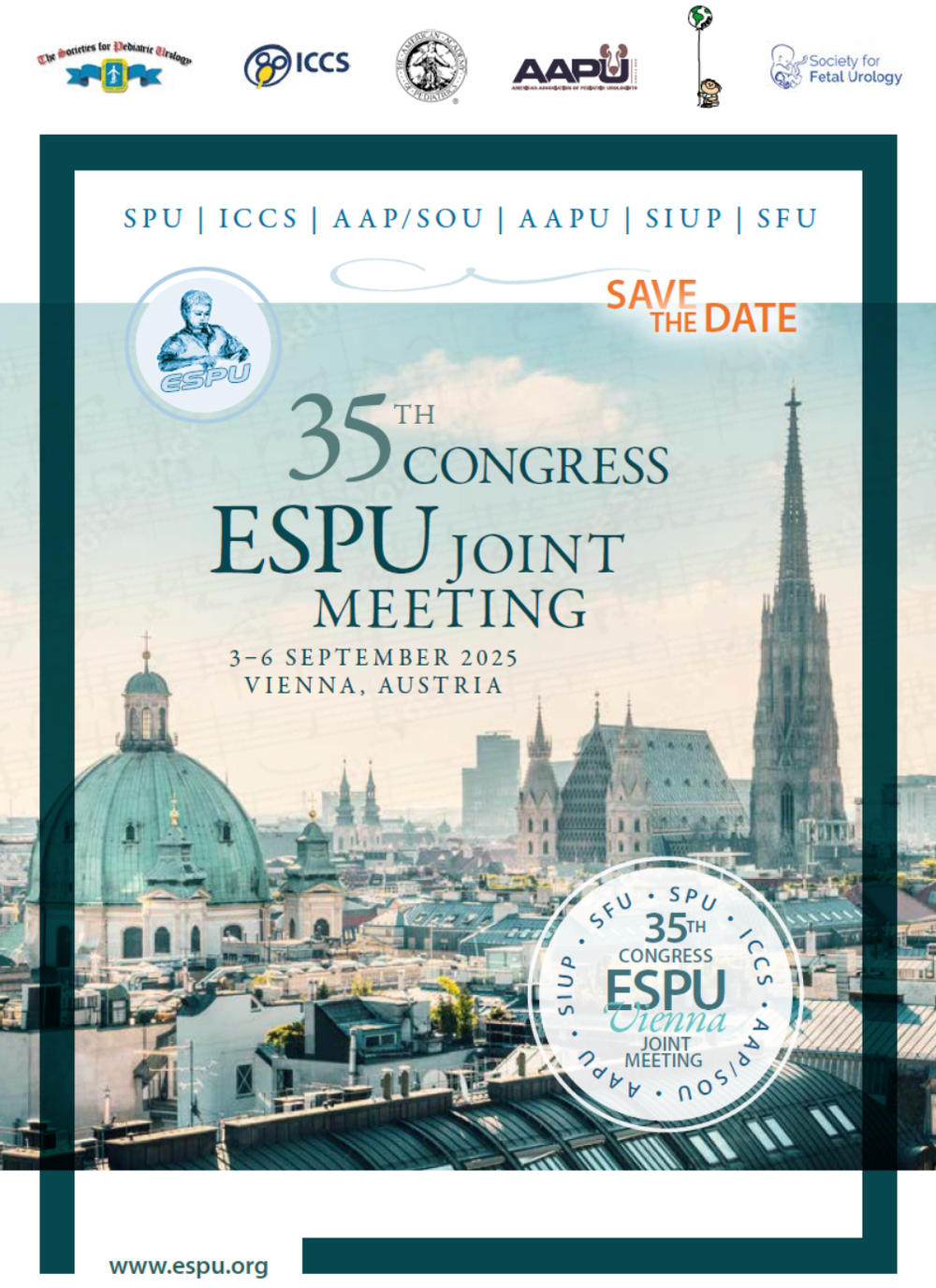 35ᵉ Congrès de la Société Européenne d'Urologie Pédiatrique - ESPU 2025