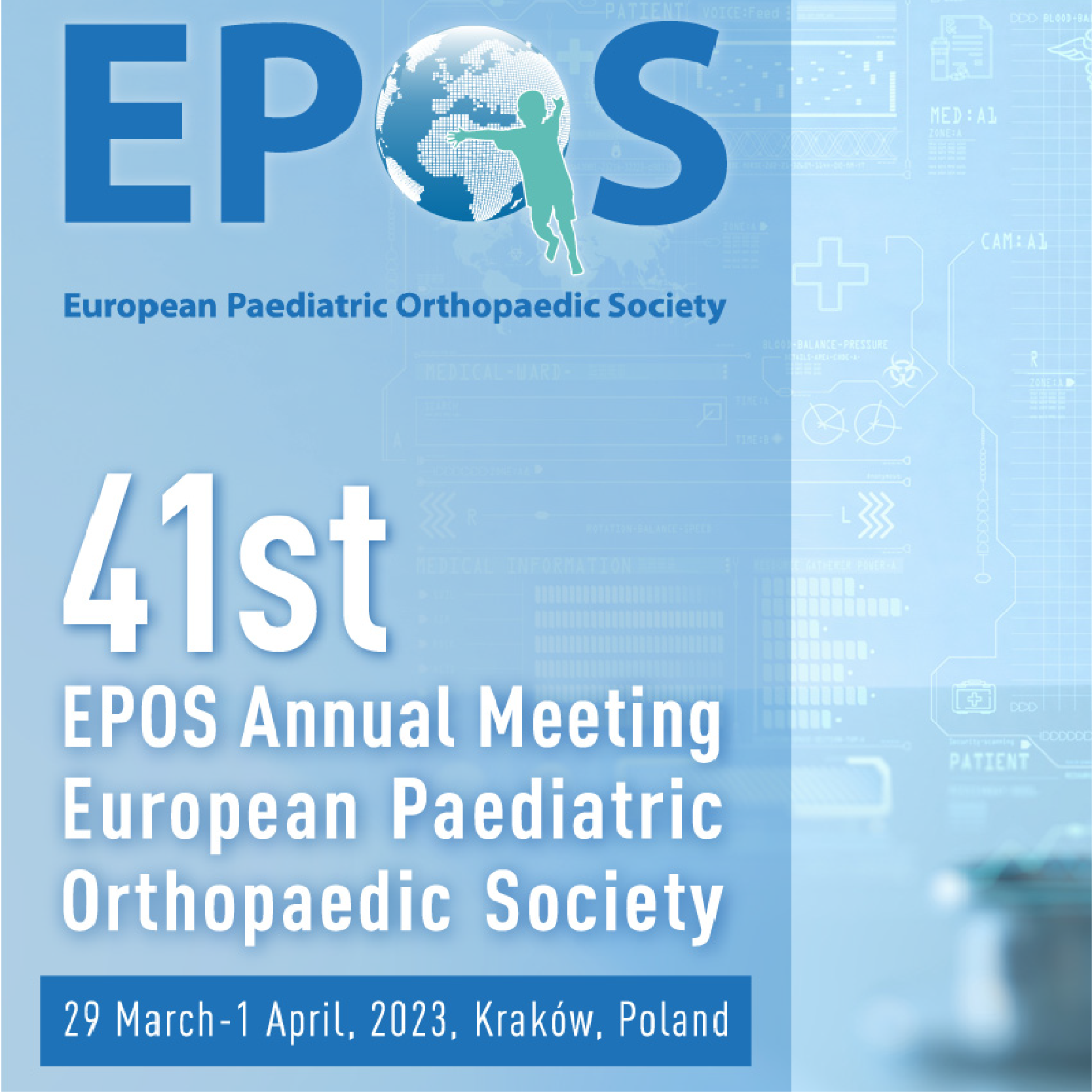 41st Annual Meeting of the European Paediatric Orthopaedic Society - EPOS 2023
