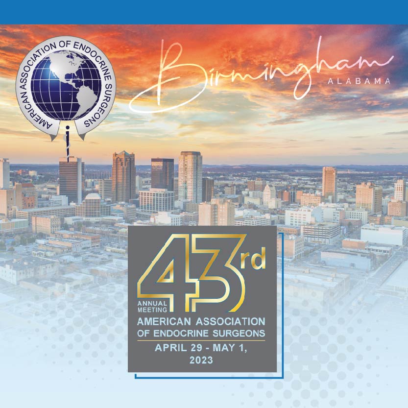 43rd Annual Meeting of the American Association of Endocrine Surgeons - AAES 2023