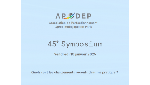 45è Symposium de l'APODEP : Quels sont les changements récents dans ma pratique ?