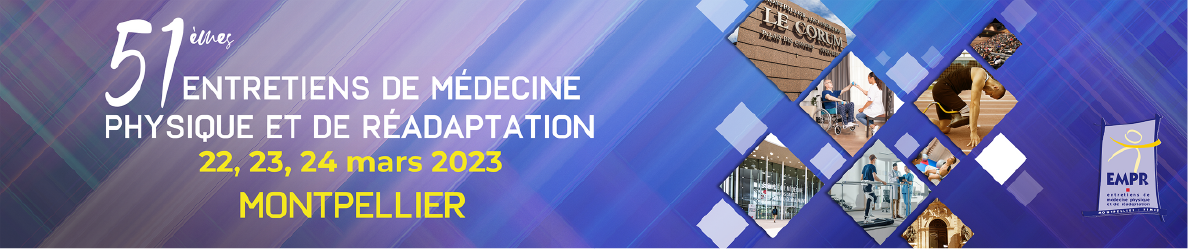 51es Entretiens de Médecine Physique et de Réadaptation - EMPR 2023