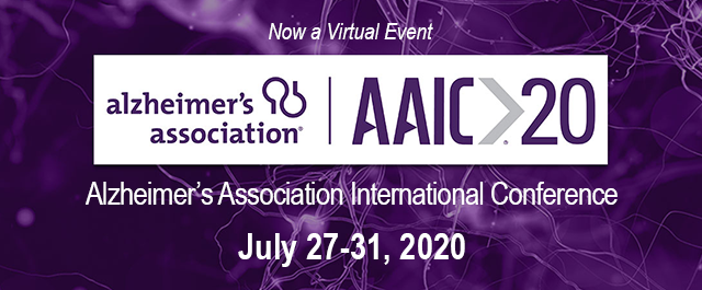 Alzheimer's Association International Conference AAIC 2020
