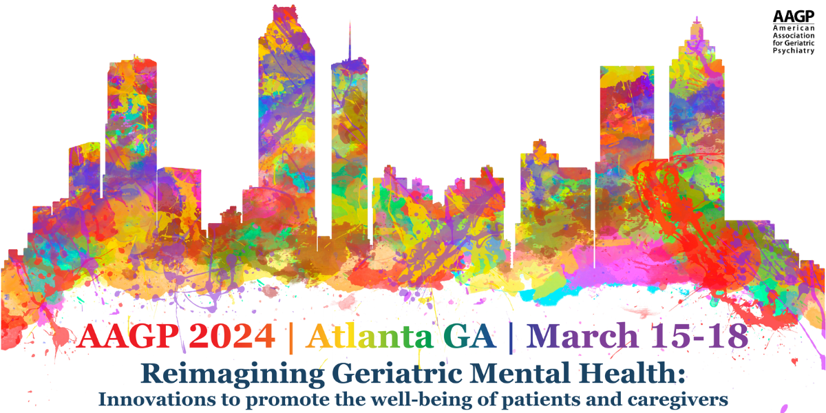 American Association for Gériatrics Psychiatry - Annual Meeting  2024