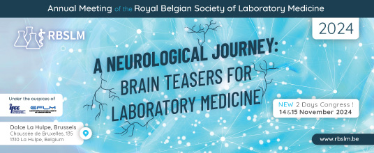 Annual Meeting of the  Royal Belgian Socciety for Laboratory of Medicine