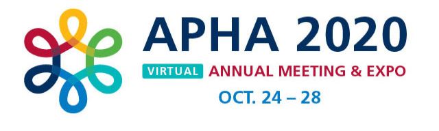 APHA Annual Meeting and Expo 2020