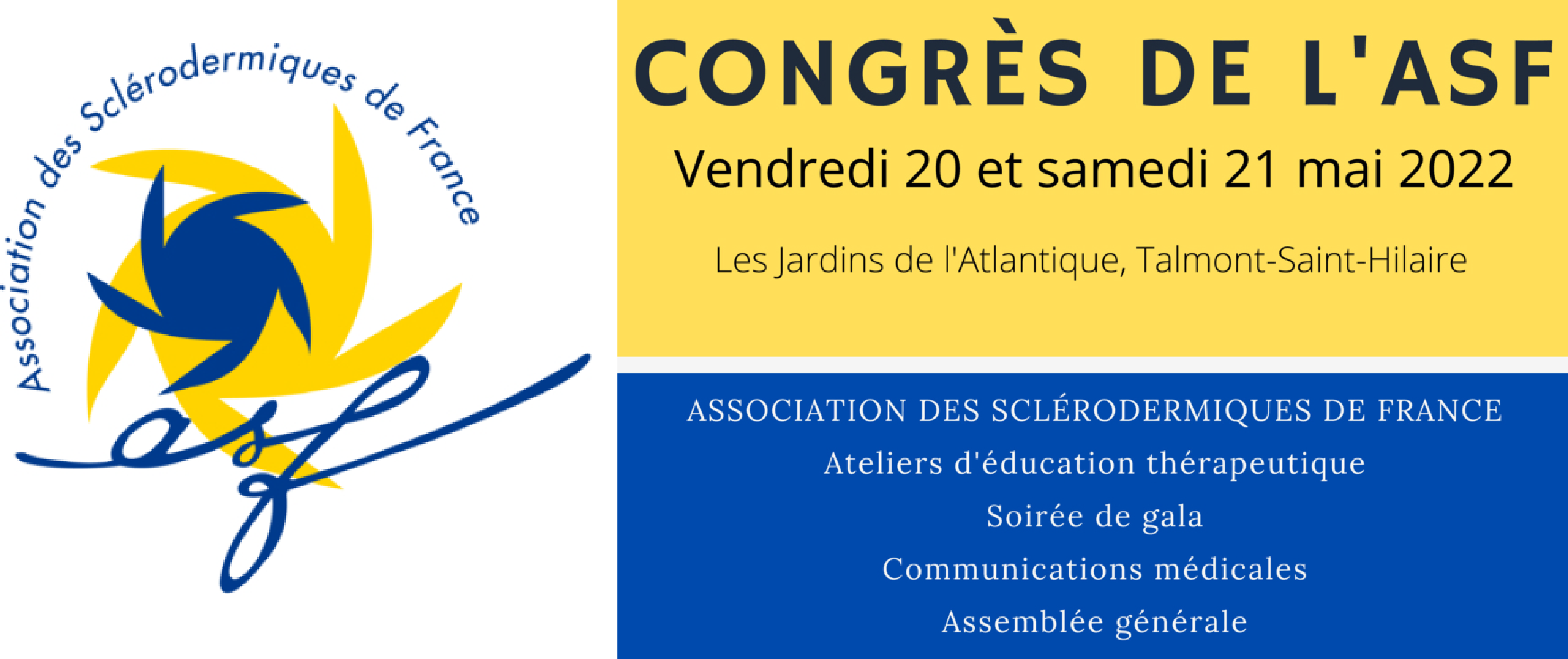 Congrès de l’Association des Sclérodermiques de France - ASF 2022