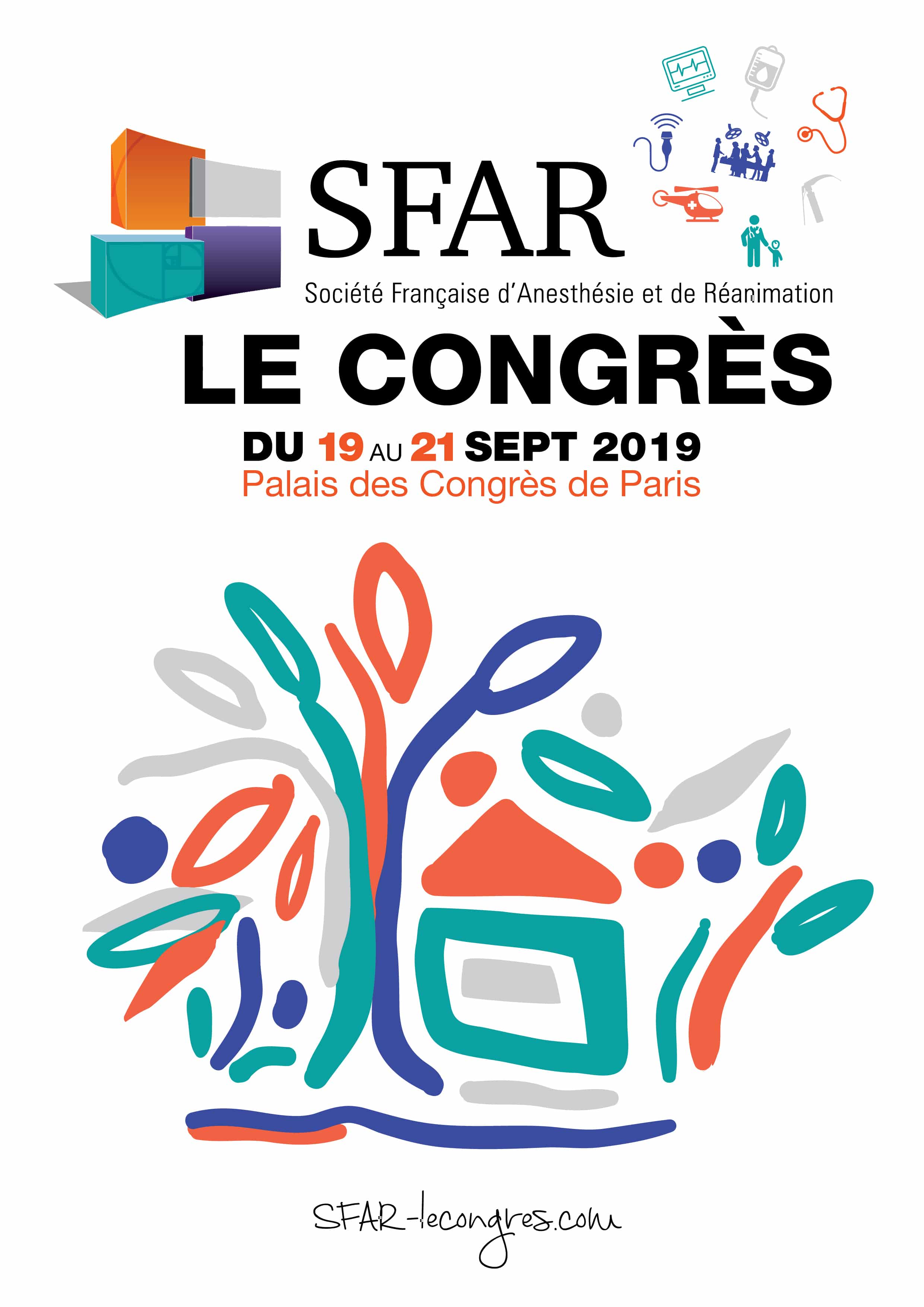 Congrès de la Société Française d’Anesthésie et de Réanimation SFAR 2019