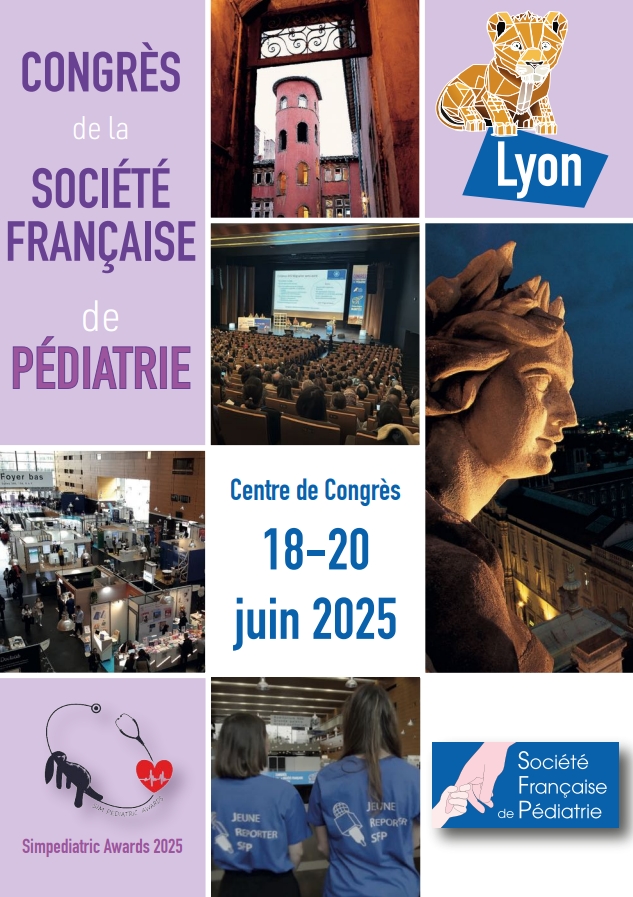 Congrès de la Société Française de Pédiatrie - SFP 2025