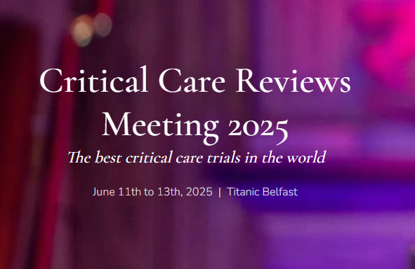 Critical Care Reviews (CCR) Meeting 2025