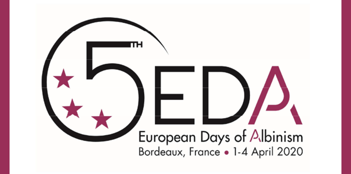 EUROPEAN DAYS OF ALBINISM 5 EDA 2020