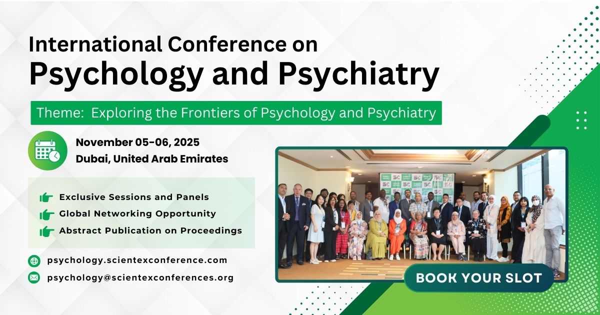 International Conference on Psychology and Psychiatry International Conference on Psychology and Psychiatry