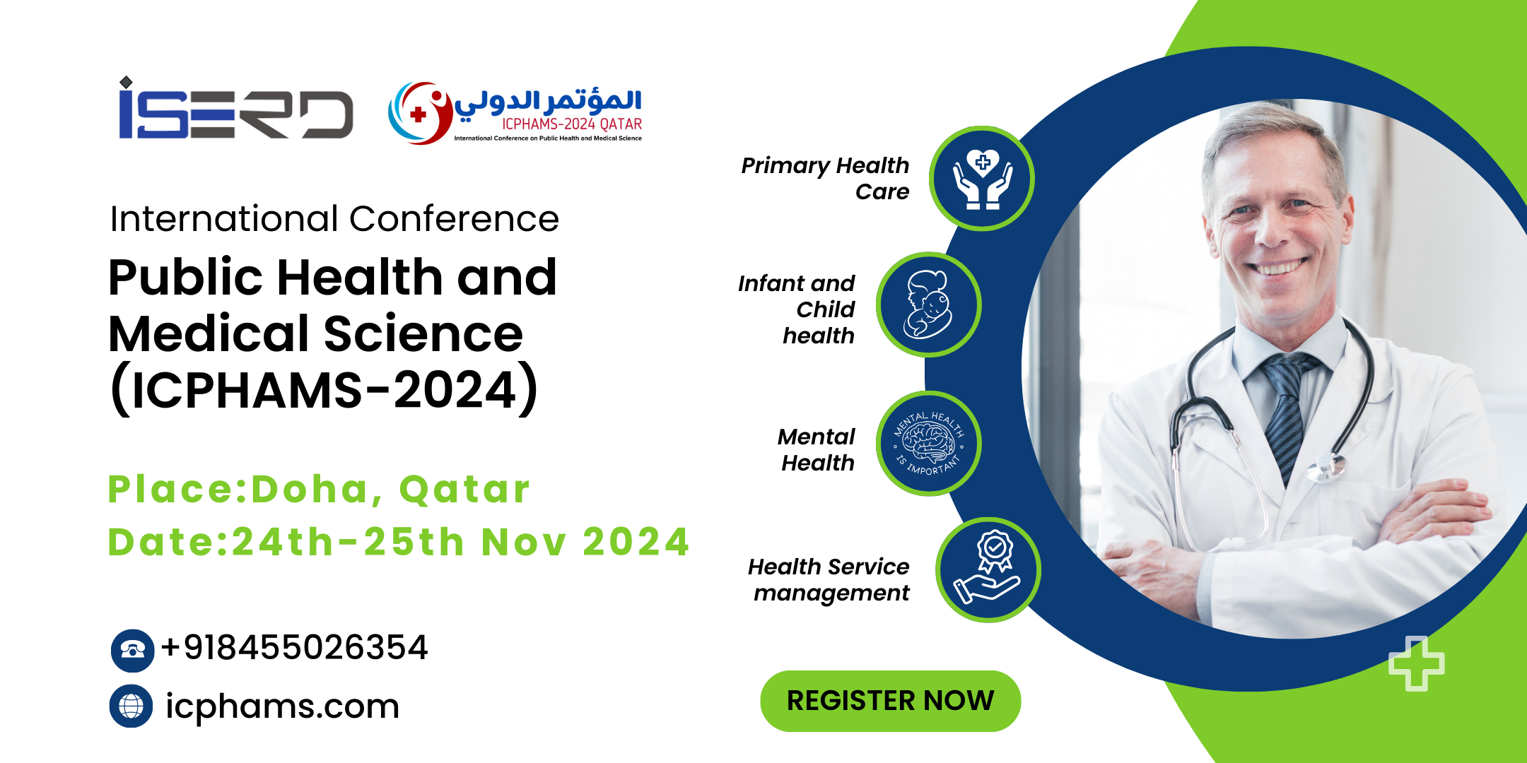 International Conference On Public Health and Medical Science (ICPHAMS-2024) Doha, Qatar