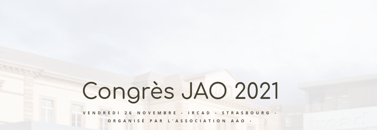 Journées Alsaciennes d'Ophtalmologie - JAO 2021