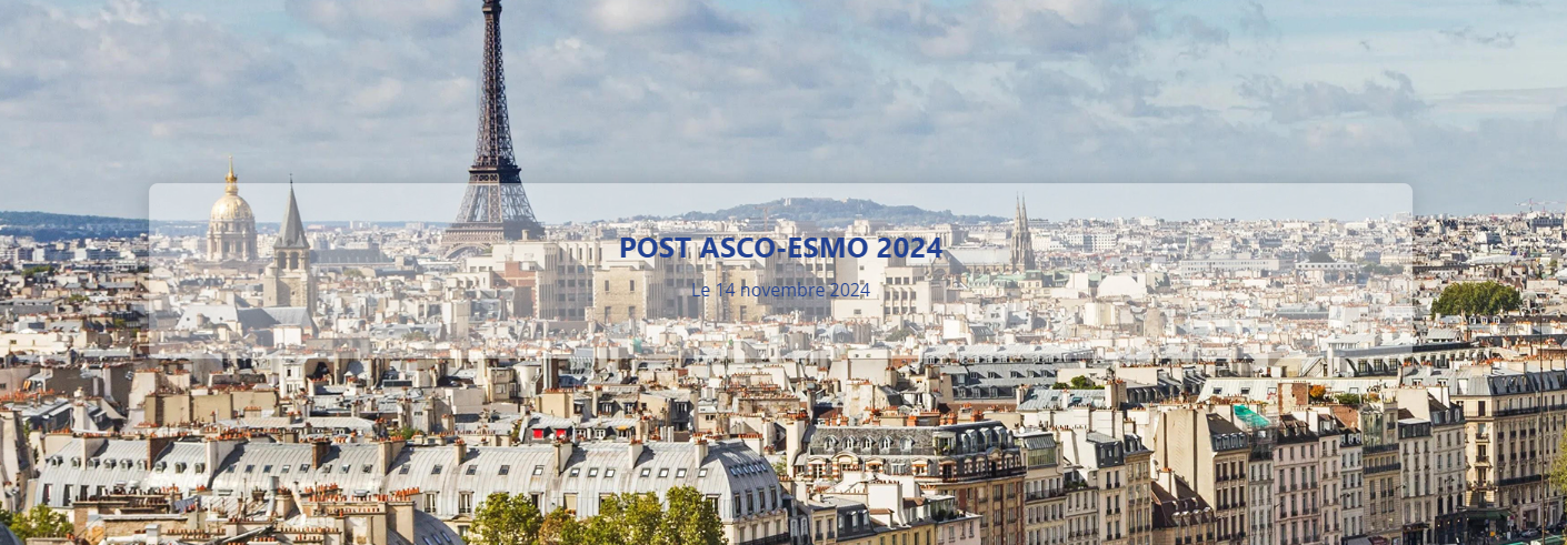 Post ASCO-ESMO 2024 Fédération Francophone de Cancérologie Digestive