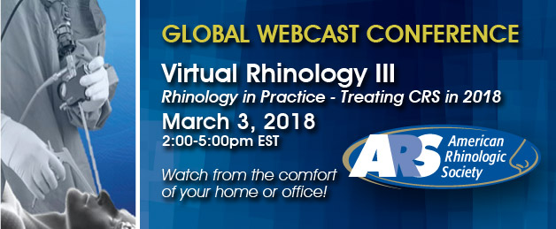 Virtual Rhinology III ARS 2018