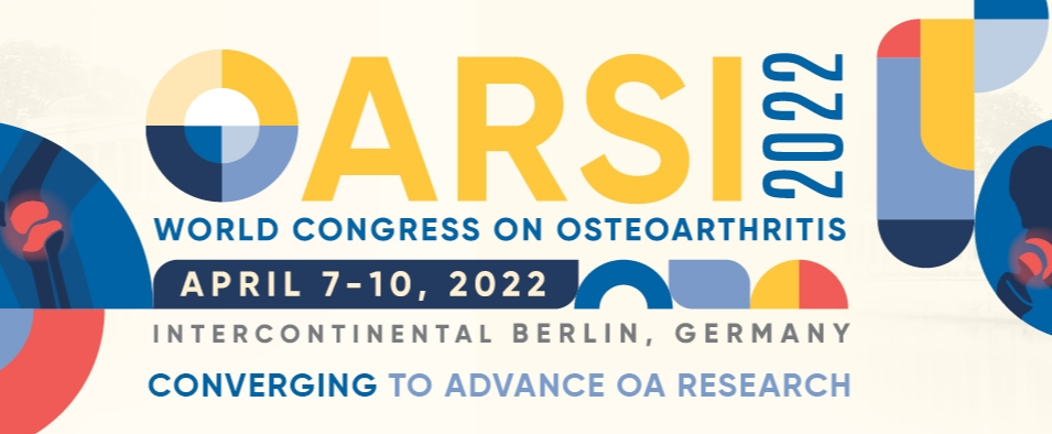 VIRTUAL WORLD CONGRESS ON OSTEOPARTHRITIS - OARSI 2022