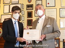 EAU Hans Marberger Award 2021 - Dr. A. (Alessandro) Larcher EAU Hans Marberger Award 2021 - Dr. A. (Alessandro) Larcher