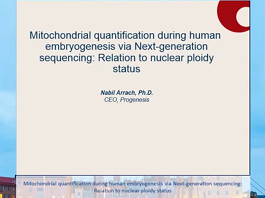 ESHRE 2016 : Les mitochondries et la ploïdie ESHRE 2016 : Les mitochondries et la ploïdie