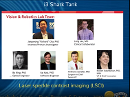 Laser speckle contrast imaging (LSCI) Laser speckle contrast imaging (LSCI)