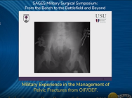 Military Experience in the Management of Pelvic Fractures from OIF/OEF Military Experience in the Management of Pelvic Fractures from OIF/OEF