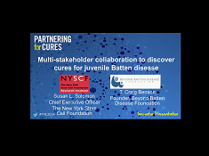 Multi-skateholder collaboration to discover cures for juvenile Batten disease Multi-skateholder collaboration to discover cures for juvenile Batten disease