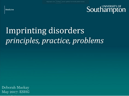 Overview on imprinting related disease Overview on imprinting related disease