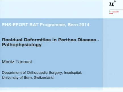 Residual deformities in Perthes diseases - pathophysiology Residual deformities in Perthes diseases - pathophysiology